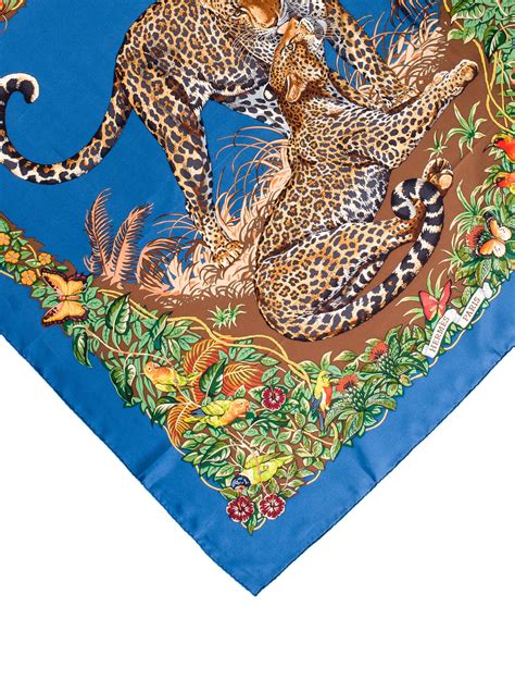 jungle hermes scarf